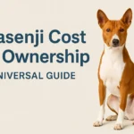 Basenji dog cost breakdown showing puppy price monthly expenses and lifetime ownership costs