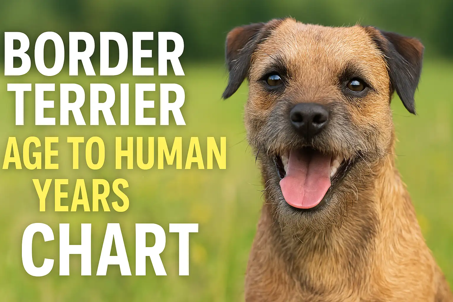 Border Terrier Age Chart: Dog-to-Human Years Calculator & Lifespan Guide