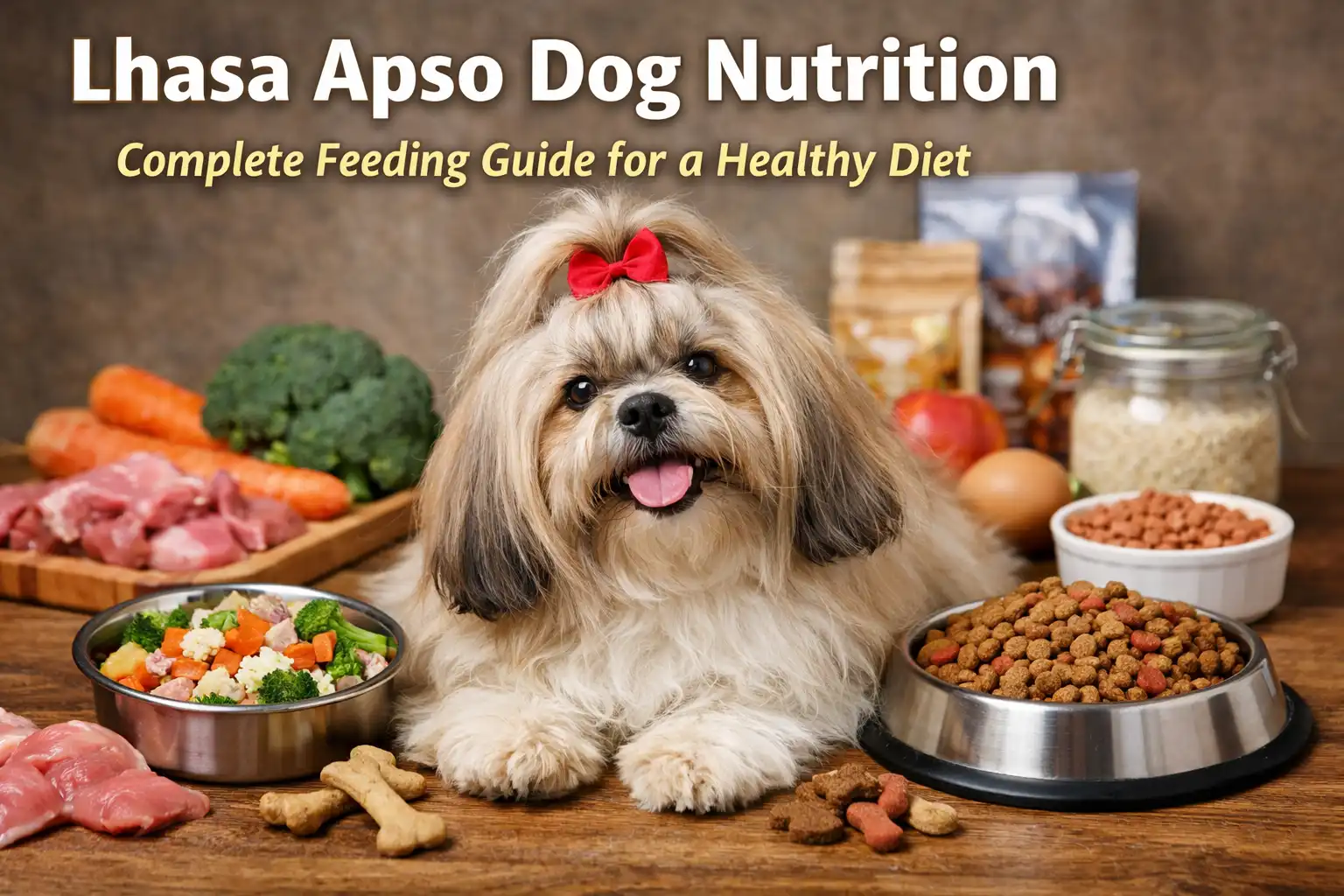 Lhasa Apso Food Chart and Feeding Guide