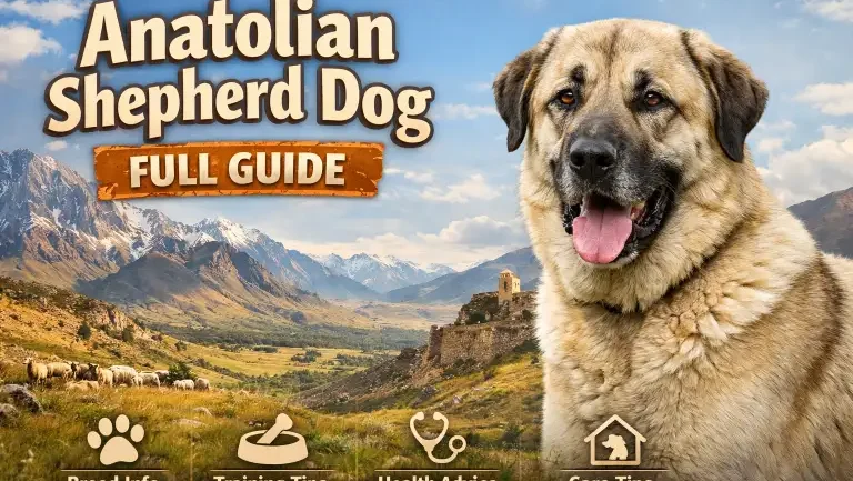Anatolian Shepherd Dog breed full guide covering temperament, size, care, and suitability