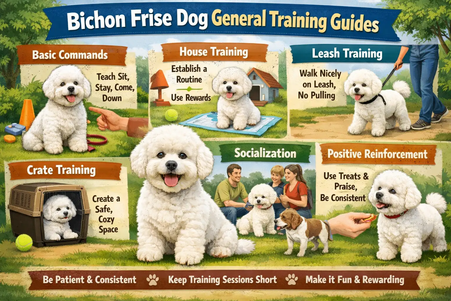 Bichon Frise Training Guide: Practical Tips for Puppies and Adult Dogs