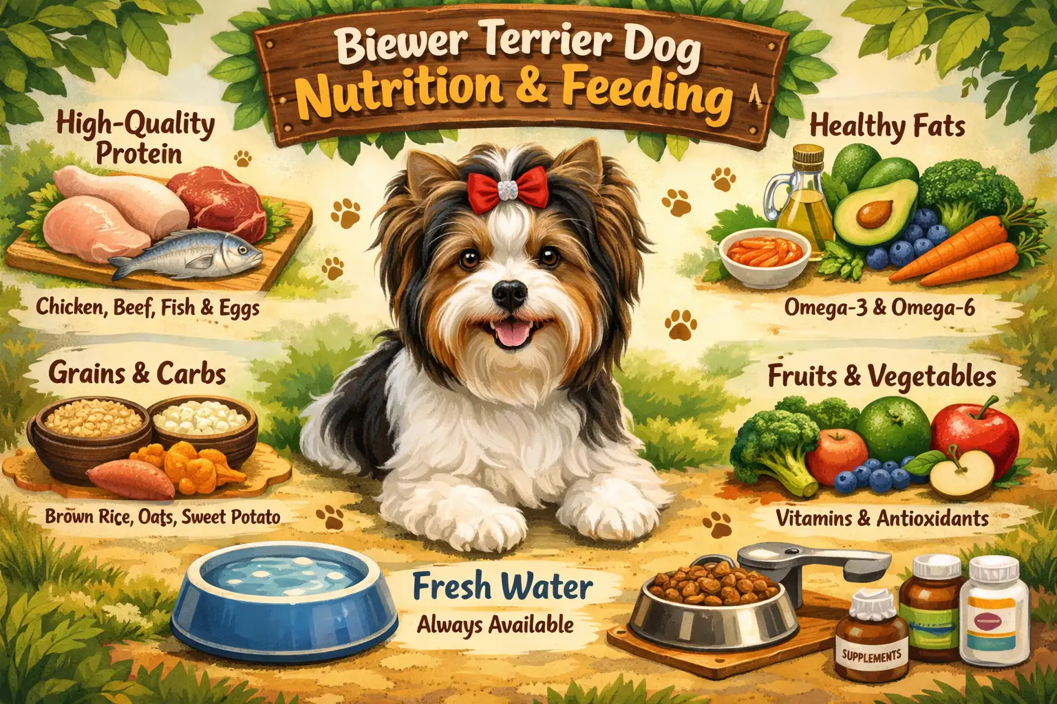 Biewer Terrier Nutrition & Feeding Guide: What to Feed and How Much
