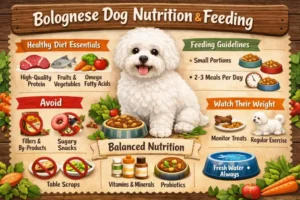Balanced diet and feeding guide for a Bolognese dog