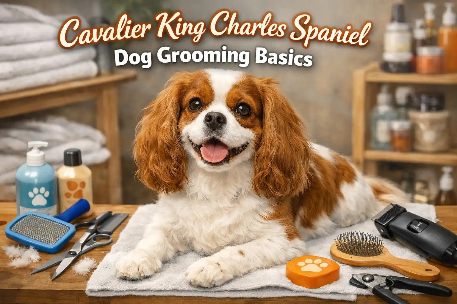 Cavalier King Charles Spaniel Grooming Basics: Easy Care Guide