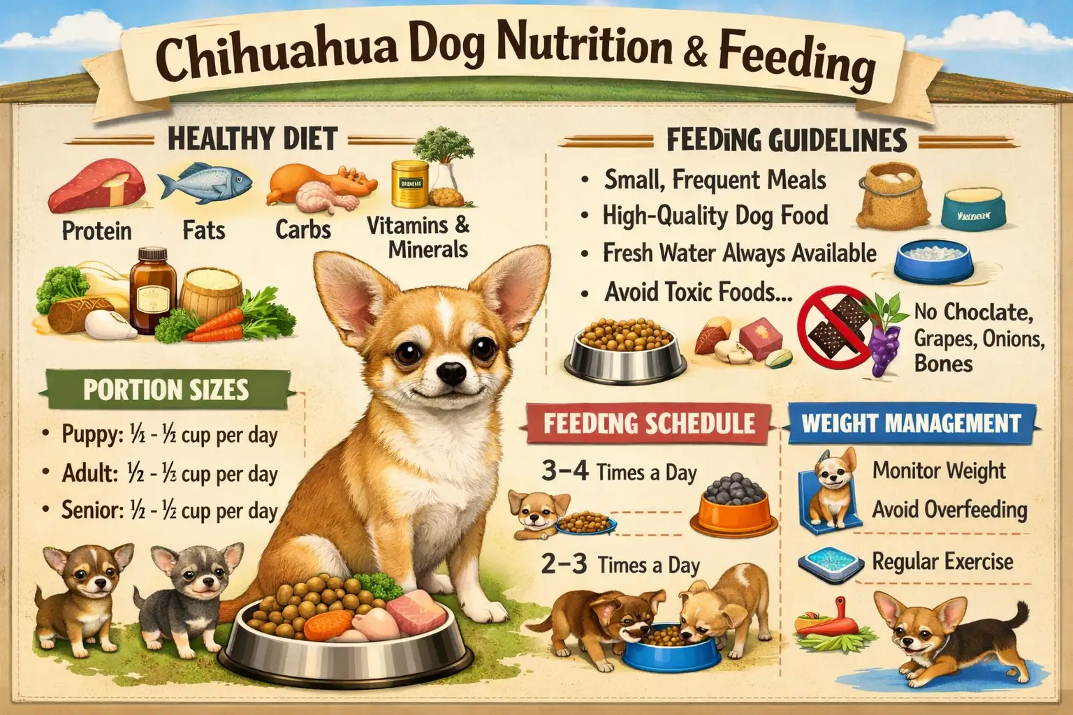 Chihuahua Dog Nutrition & Feeding Guide
