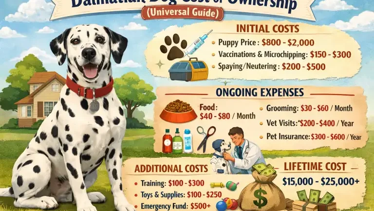 Dalmatian Dog Cost of Ownership Universal Guide