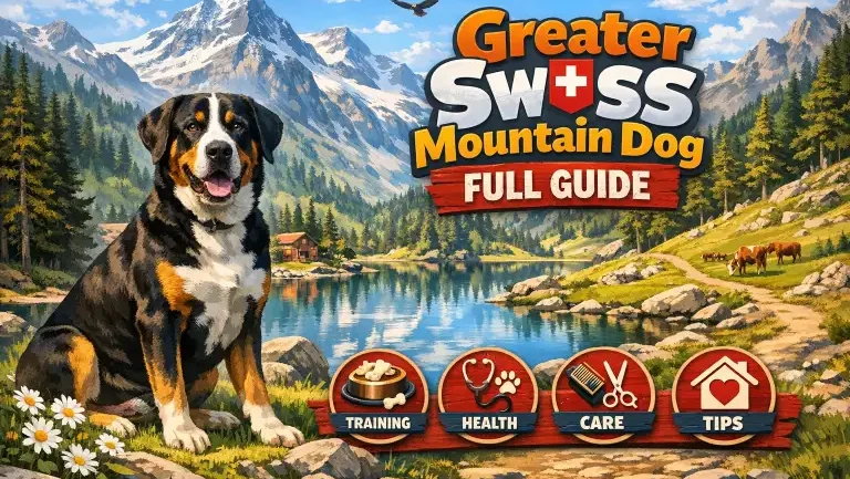 Greater Swiss Mountain Dog Full Guide: Care, Traits & Costs