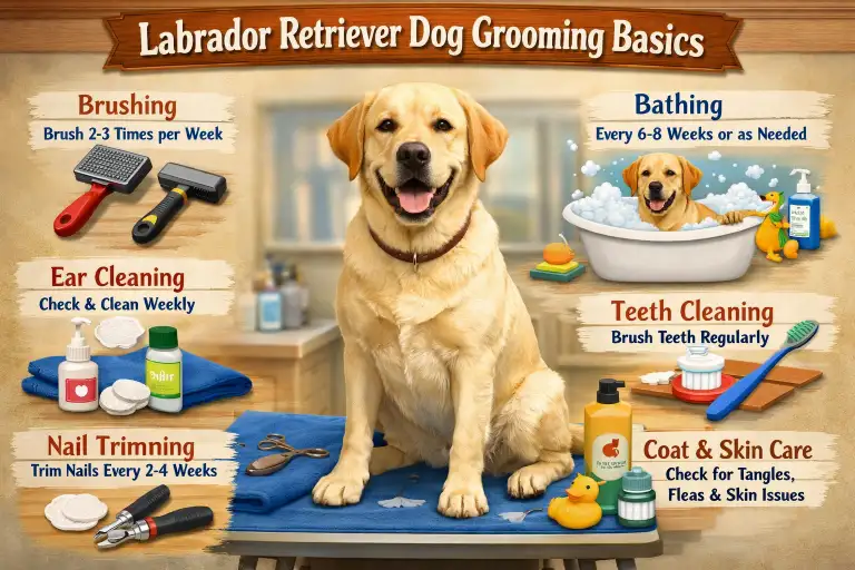 Labrador Retriever Grooming: Essential Care, Shedding, and Coat Maintenance