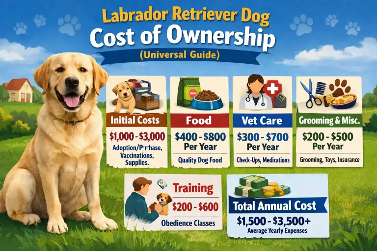 Labrador Retriever Cost of Ownership: How Much Does It Really Cost?
