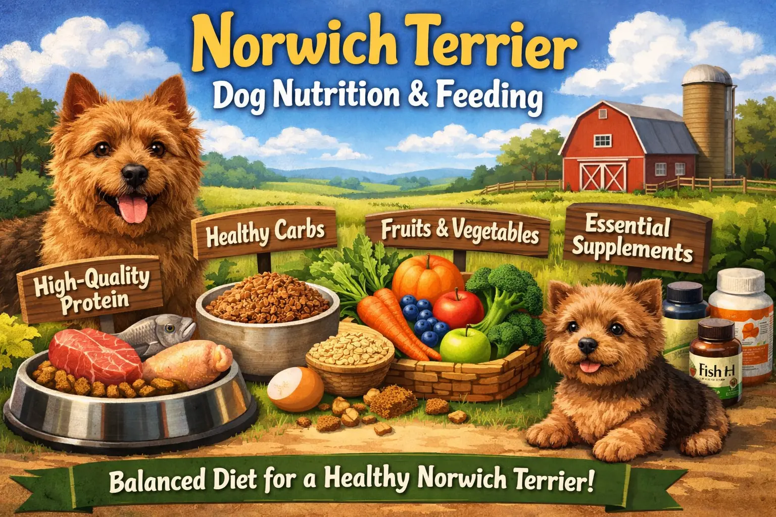 Norwich Terrier Nutrition & Feeding Guide