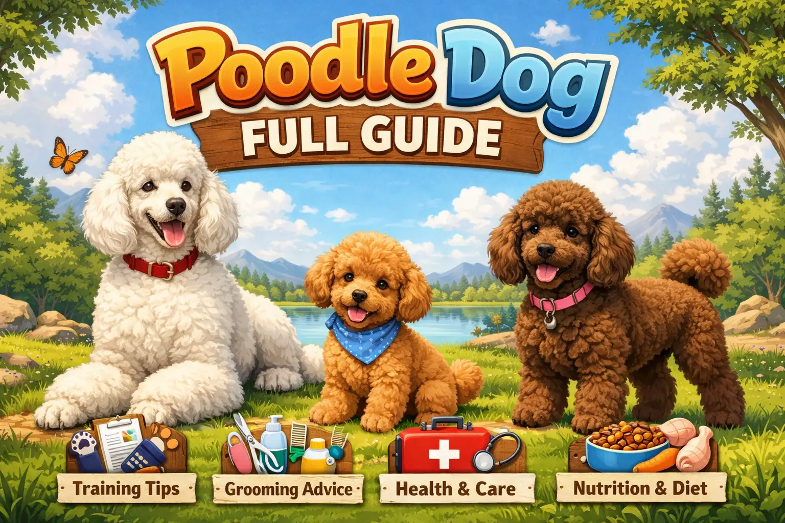 Poodle Dog: Complete Breed Guide, Temperament, Size, Care & Costs
