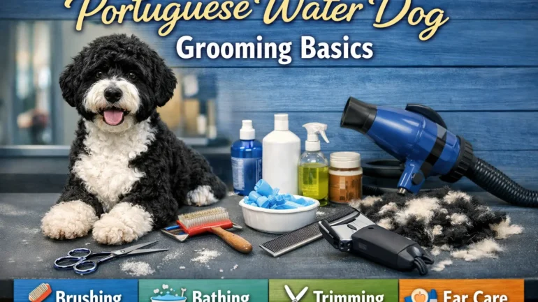 Portuguese Water Dog Grooming Basics