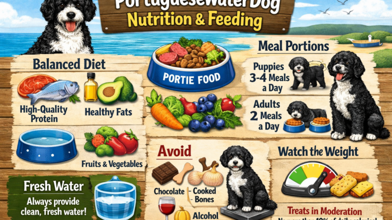 Portuguese Water Dog Nutrition and Feeding Guide
