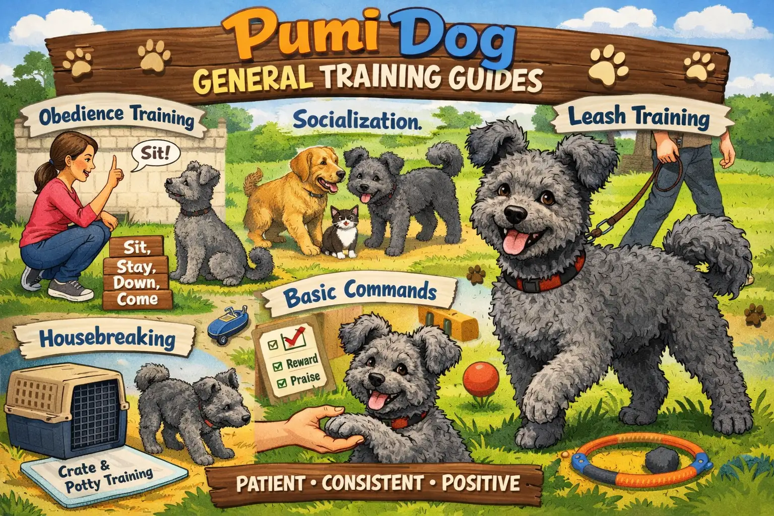 Pumi Dog Training Guide: How to Train a Smart, Energetic Herding Dog