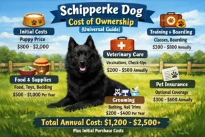 Schipperke dog cost of ownership universal guide outlining lifetime expenses and care costs in.