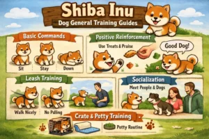 Clear Shiba Inu (Small) dog general training guides for behavior, obedience, and daily handling in.