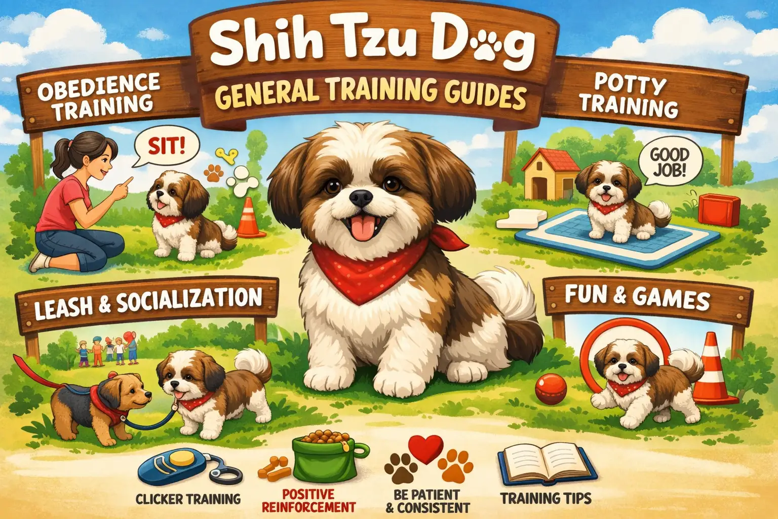 Shih Tzu Training Guide: Simple, Effective Training for Puppies and Adults
