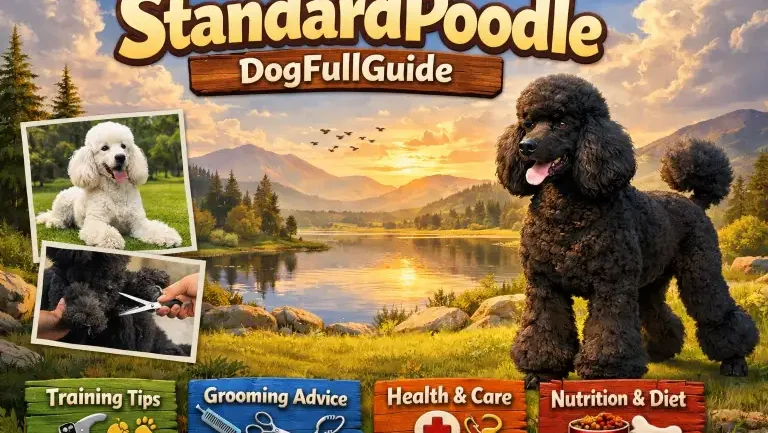 Standard Poodle Dog Full Guide