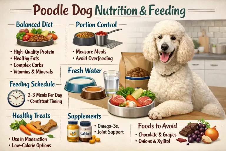 Standard Poodle Nutrition & Feeding Guide: How to Feed Your Dog for Health, Energy, and Longevity
