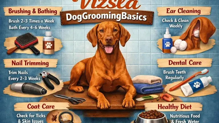 Vizsla Dog Grooming Basics
