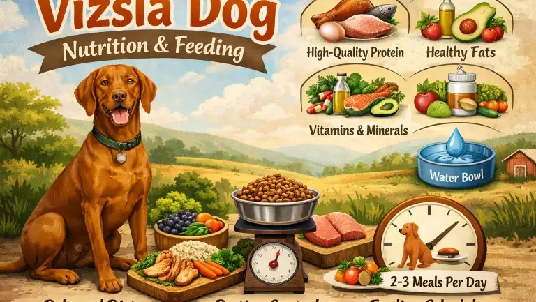 Vizsla Dog Nutrition and Feeding Guide