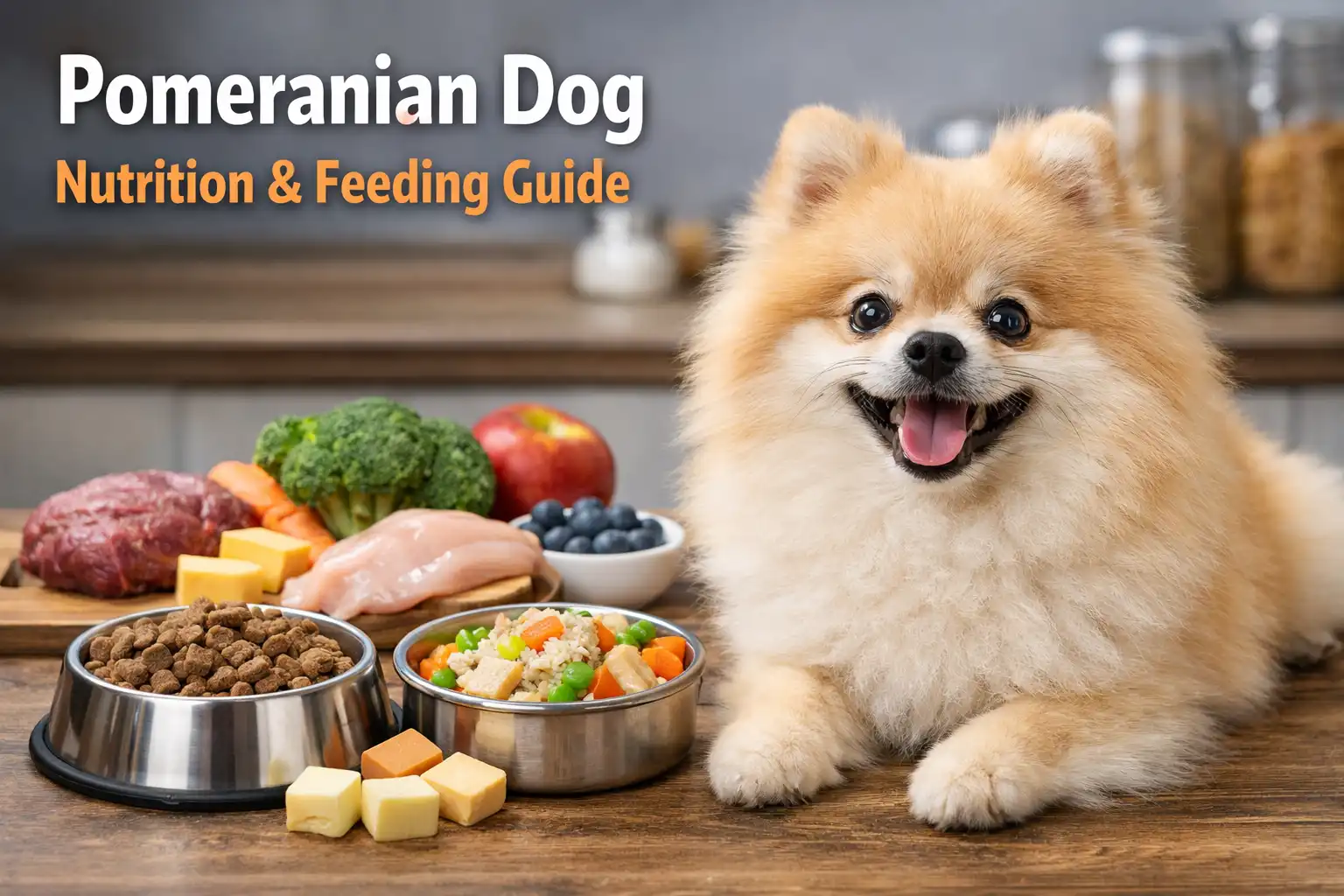 Pomeranian Dog Nutrition and Feeding Guide