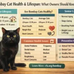 “Bombay cat receiving a veterinary health check”