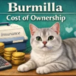 Burmilla cat cost of ownership including food, grooming, and veterinary expenses