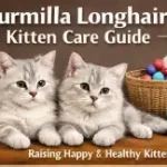 Burmilla Longhair kitten care guide showing early growth and care needs