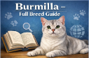 Burmilla cat full breed guide showing coat pattern, body type, and features