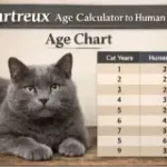 Chartreux cat age calculator chart converting cat years to human years