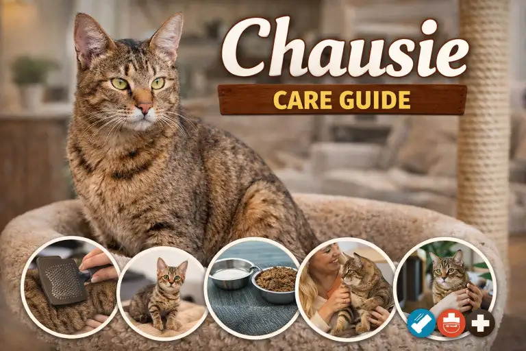 Chausie Cat Care: A Practical Guide to Daily Needs, Behavior & Home Setup