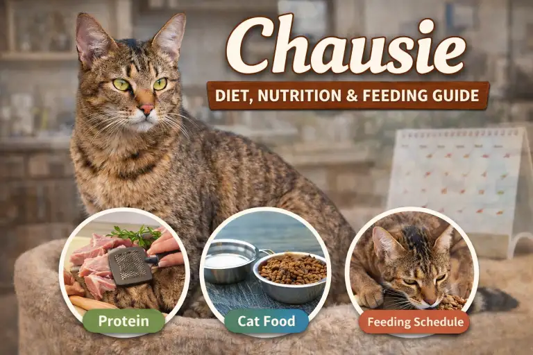 Chausie Diet, Nutrition & Feeding Guide