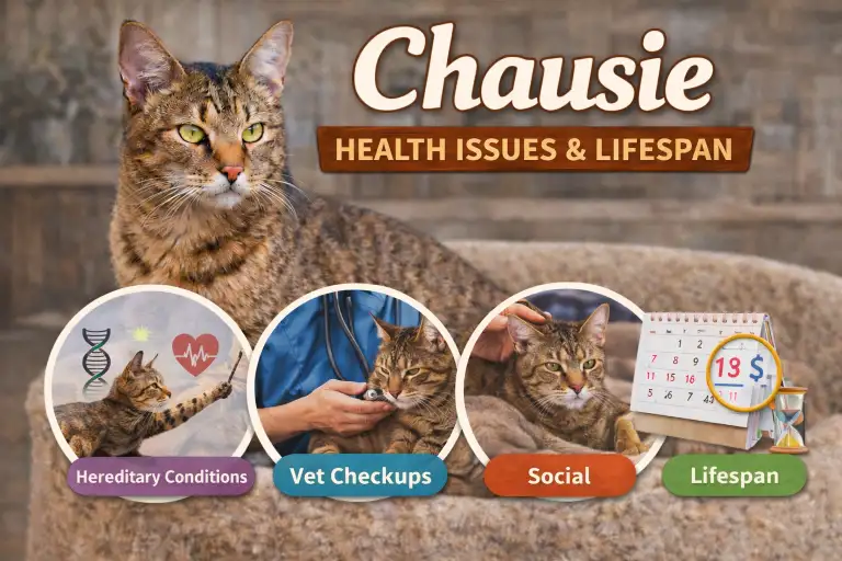 Chausie Health Issues & Lifespan: What Owners Should Know