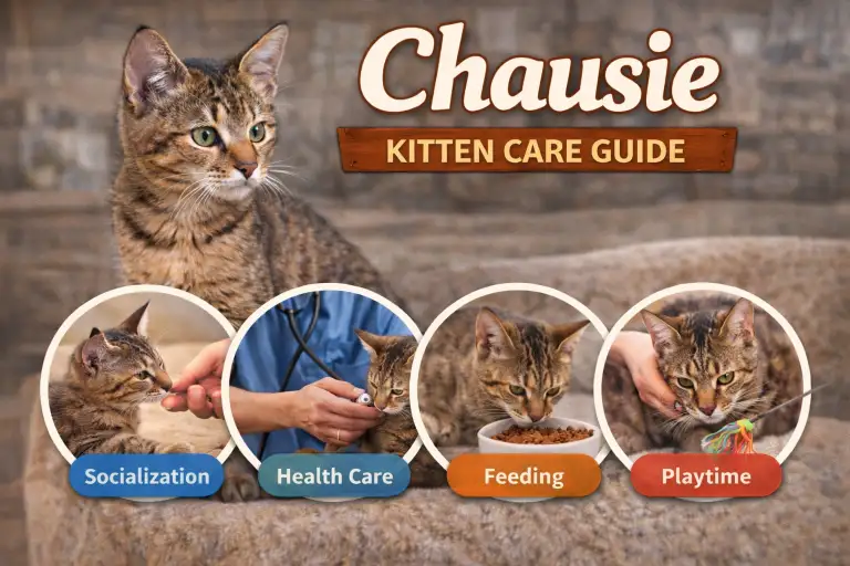 Chausie Kitten Care: A Complete Beginner’s Guide