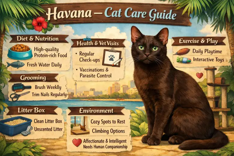 Havana Cat Care Guide for Daily Needs and Healthy Living