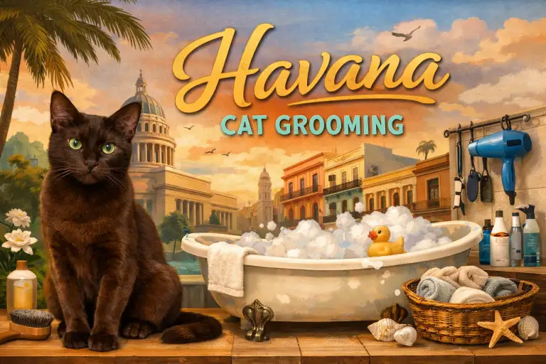 Havana Cat Grooming Basics for Coat Care and Hygiene