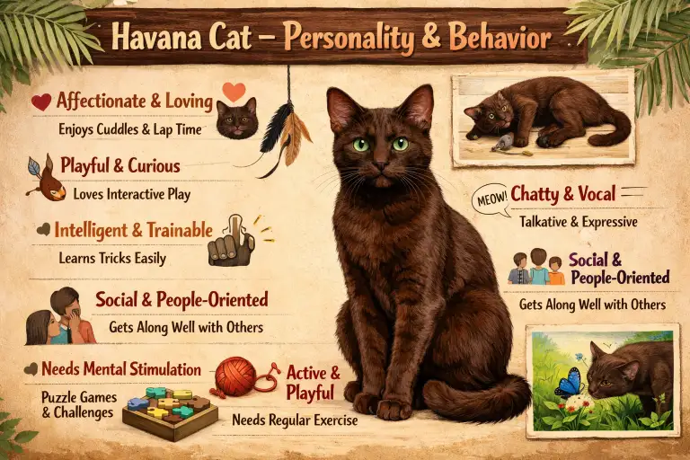 Havana Cat Personality and Behavior Traits Explained