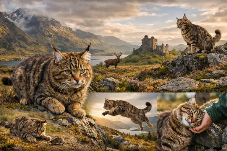 Highlander Cat Personality and Behavior Traits Explained