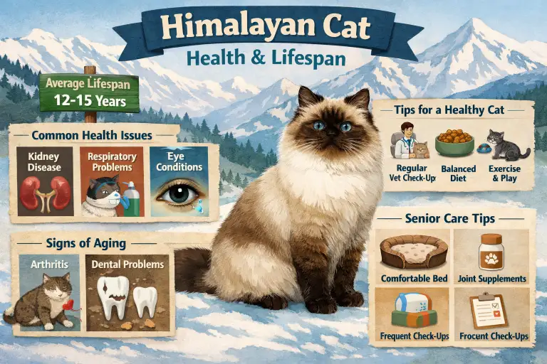 Himalayan Cat Health Issues and Average Lifespan Guide