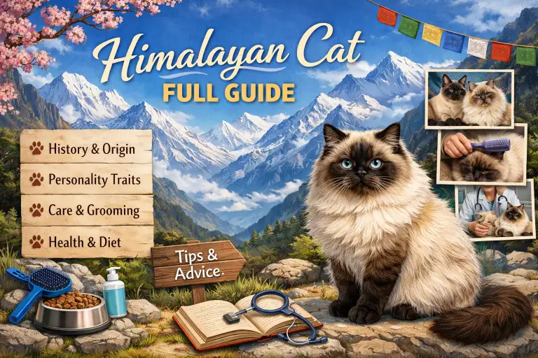 Himalayan Cat Full Breed Guide Covering Care, Traits, and Lifespan