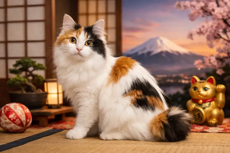Japanese Bobtail Longhair: Complete Breed Guide, Personality, Care & Cost