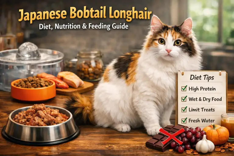 Japanese Bobtail Longhair Diet, Nutrition & Feeding Guide