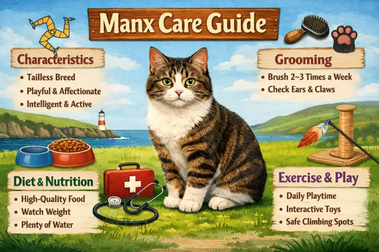 Manx Cat Care Guide for Daily Needs and Healthy Living