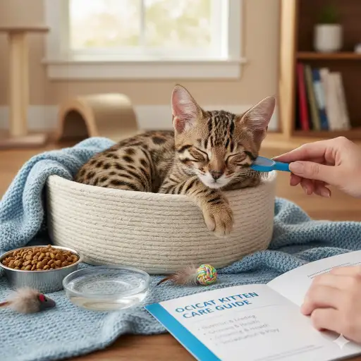 Ocicat Kitten Care Guide for Growth and Early Health