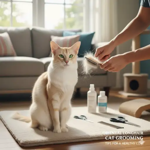Oriental Longhair Cat Grooming Basics for Coat Care and Hygiene