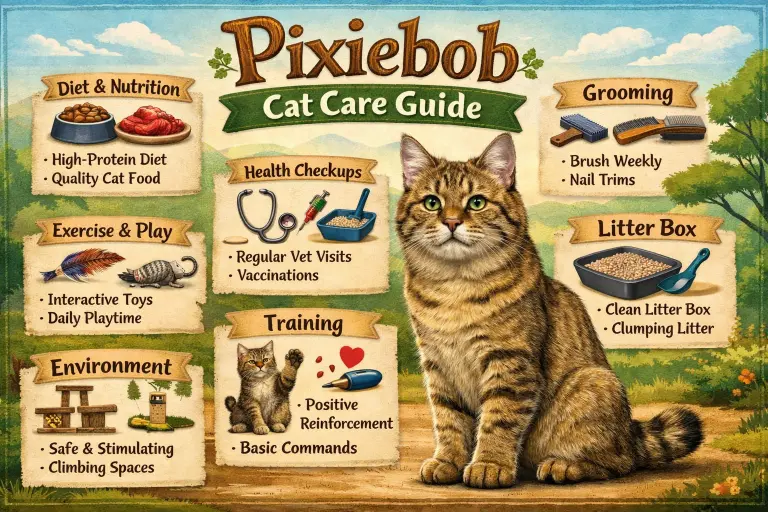 Pixiebob Cat Care Guide for Daily Needs and Healthy Living