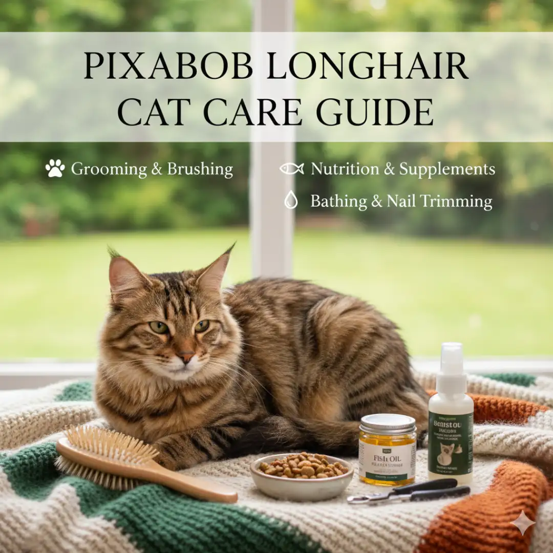 Pixiebob Longhair Cat Care Guide for Daily Needs