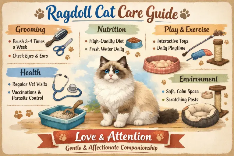 Ragdoll Cat Care Guide for Daily Needs and Healthy Living