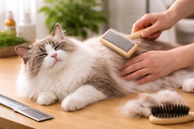 Ragdoll Cat Grooming Basics for Coat Care and Hygiene